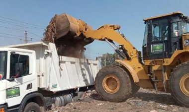 وحدة التدخل السريع ترفع 13840 طن قمامة وردش ومخلفات مبان بالشرقية