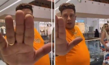 حمو بيكا ينفعل على معجب حاول تصويره برفقة «طليقة كهربا» بدبي والأخيرة ترد: «لو رفعنا قضية عليهم هنحبسهم»