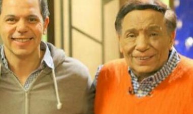 رامي عادل إمام: الزعيم زي الفل وبيستمتع بحياته مع أحفاده وطلب كلب من شهرين