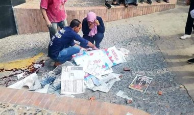 مصرع نقاش سقط من أعلى عمارة سكنية في أثناء عمله بالغربية