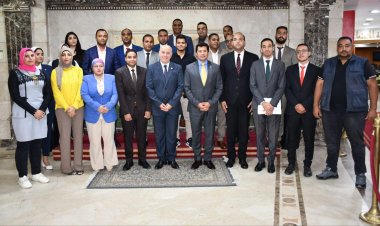 وزير الرياضة يلتقي مسئولي كيان سند شباب الصعيد
