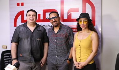 صور| دوللي شاهين في ضيافة «العاصمة».. وتكشف عن أغنية جديدة من كلماتها