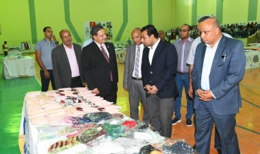 بدء  فعاليات «دكان الفرحة»  بجامعة جنوب الوادي