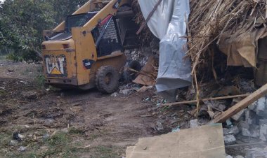 إزالة فورية لحالة تعد على الأرض الزراعية بوحدة كفر منصور بطوخ