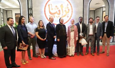 وفد من الكونجرس الأمريكي يزور معرض «تراثنا»