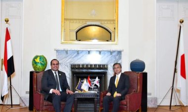 رئيس الرعاية الصحية يلتقي بسفير دولة اليابان لدى مصر