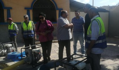 السكرتير العام لمحافظة بورسعيد يتفقد معدات الكسح بأحياء الزهور والضواحي وغرب بورسعيد