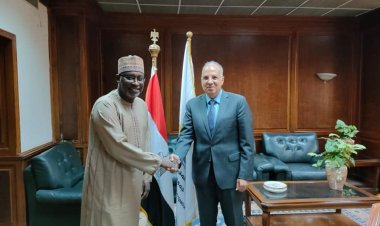 هاني سويلم يبحث مع وزير المياه النيجيري سبل تعزيز التعاون بين البلدين