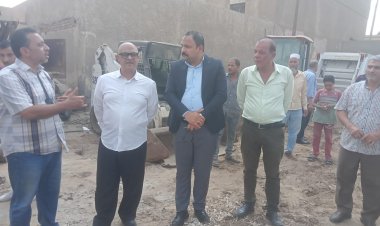 جوله تفقدية لسكرتير محافظ الجيزة للكشف عن حالة النظافة والشوارع بالعياط