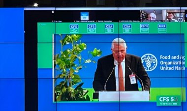 وزير الزراعة يلقي كلمة مصر خلال اجتماعات الدورة الـ50 للجنة الأمن الغذائي العالمي