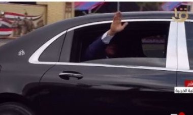 الرئيس السيسي يقدم التحية لأهالي خريجي الدفعات الجديدة من طلاب الكليات العسكرية