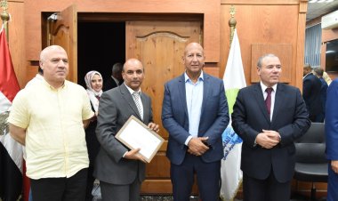 القابضة للمياه تكرم شركة صرف القاهرة لتميزها في إعداد برنامج التدريب الصيفي