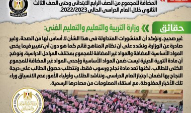 الحكومة تنفي إضافة مادة التربية الدينية للمواد الأساسية  المضافة للمجموع