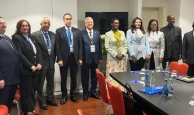 جبالي يبحث مع رئيسة مجلس النواب الرواندي تعزيز العلاقات البرلمانية