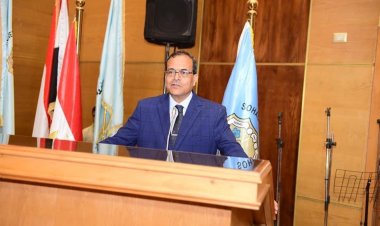 «هندسة سوهاج»  تستقبل طلابها الجدد وتكرّم المتفوقين بحضور نقيب المهندسين