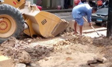 حملات مكبرة لتطوير وترميم وإعادة تأهيل الطرق بحي العجوزة