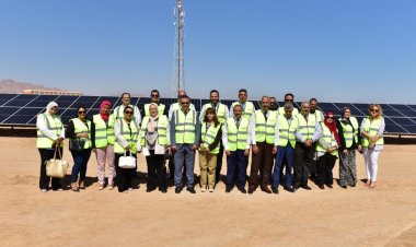 طاقة عربية تبدأ تشغيل أكبر محطة للطاقة الشمسية بشرم الشيخ