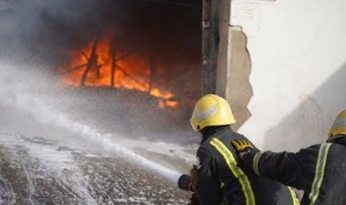 إنقاذ ام وطفليها من حريق داخل إحدى الوحدات السكنية ببورسعيد