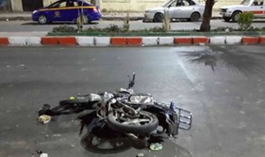 اصابه عشريني في حادث دراجة بخارية ببورسعيد