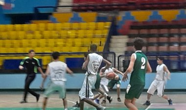 مشاركة لاعبي المشروع القومي فى دوري منطقة الشرقية لكرة السلة