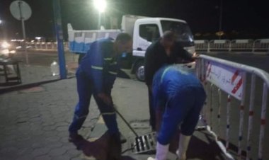 بعد تحذيرات هيئة الأرصاد الجوية .. محافظ الإسكندرية يعلن حالة الطوارئ القصوى