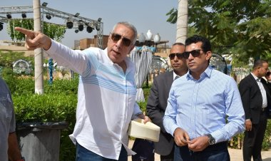 وزير الرياضة يزور مركز التنمية الشبابية بشبرا الخيمة