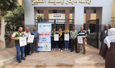 مياه الشرب بالجيزة: أنشطة توعوية بقرى حياة كريمة بمركز أطفيح