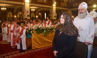 وزيرة الهجرة تشارك في الاحتفال باليوبيل الذهبي لكنيسة العذراء والأنبا أثناسيوس الرسولي