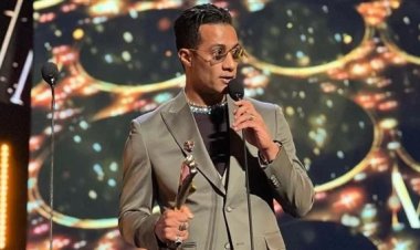 محمد رمضان يحصل على جائزة أفضل ممثل عربي بالـ موريكس دور