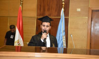 أول معيد كفيف في تاريخ جامعة سوهاج : تغلبت على التحديات