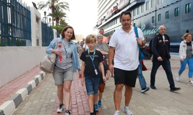 استقبال 3125 سائحا بميناء الإسكندرية