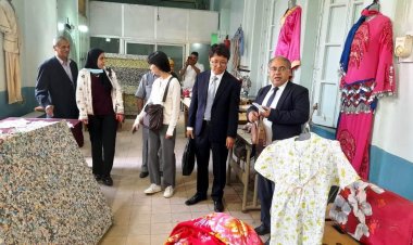 سوهاج تستقبل وفدا من كوريا الجنوبية لزيارة مركزي التدريب المهني بسوهاج وحي الكوثر