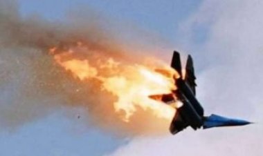 تحطم طائرة روسية من طراز سو-34 في مدينة ييسك