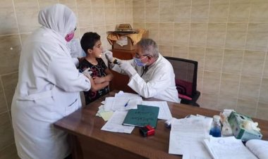 صحة القليوبية تفحص 1200 مريض في قافلة طبية علاجية مجانية بالعبور