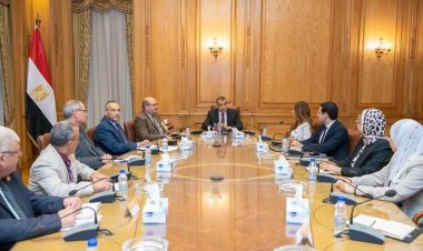وزير الدولة للإنتاج الحربي يستقبل المدير التنفيذي لشركة «ابدأ»