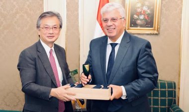 وزير التعليم العالي يبحث سبل دعم التعاون المشترك مع سفير اليابان بالقاهرة