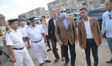 محافظ القليوبية يقود حملة مكبرة لإزالة 4 مباني مخالفة بحي غرب شبرا الخيمة