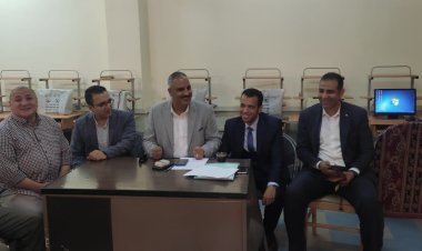 وكيل رياضة القليوبية يتابع إجراءات الجمعية العمومية بنادي السلام للمعاقين ببنها