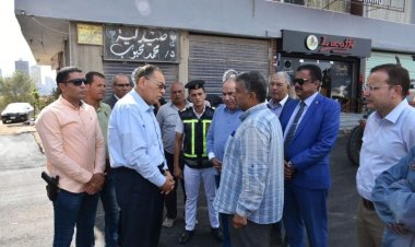 محافظ الشرقية يتفقد النقطة الوسيطة بالغار