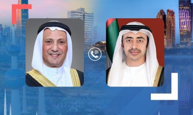 عبدالله بن زايد يهنئ هاتفياً وزير خارجية الكويت