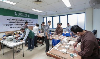 «سلمان للإغاثة»  يختتم المشروع التدريبي التطوعي في إندونيسيا