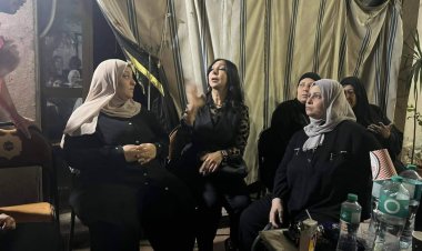 قومي المرأة يقدم واجب العزاء لأسرة فتاة بورسعيد