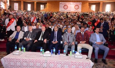 فرقة المرعشلي للإنشاد الديني تحيي احتفالية طلاب من أجل مصر بجامعة سوهاج