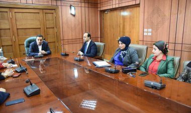 نائب محافظ بورسعيد يلتقي ممثلي المجلس القومي لحقوق الإنسان