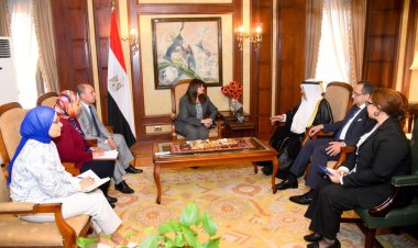 وزيرة الهجرة تستقبل المنسق العام للأسبوع الكويتي ومعرض «الكويت في مصر»