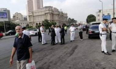 عاجل.. انتشار أمني لتأمين انطلاق مشروع كايرو بايك بميدان التحرير