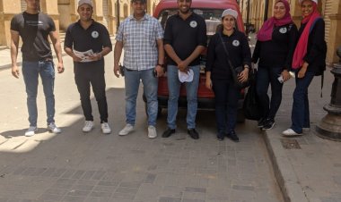الصرف الصحي بالقاهرة ينفذ حملة لتوعية المواطنين بمنطقة روضة السيدة