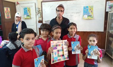 مياه القاهرة مستمرة في تنفيذ حملاتها لتوعية طلاب المدارس  وحراس العقارات