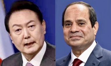 السيسي يتلقى اتصالا هاتفيا من رئيس كوريا الجنوبية