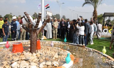 ضمن مبادرة زراعة 100 مليون شجرة.. محافظ قنا يفتتح الحديقة العامة بمدينة دشنا 